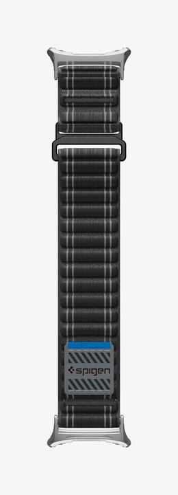 Actual product image Spigen WBFO Band for Samsung Galaxy Watch 8 / Classic (40/44/46mm) black (20 mm, 22 mm, Nylon)