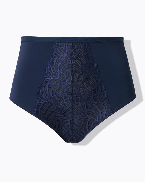 Actual product image Ulla Popken Lace Panel Shaping Maxi Brief (46, 48)