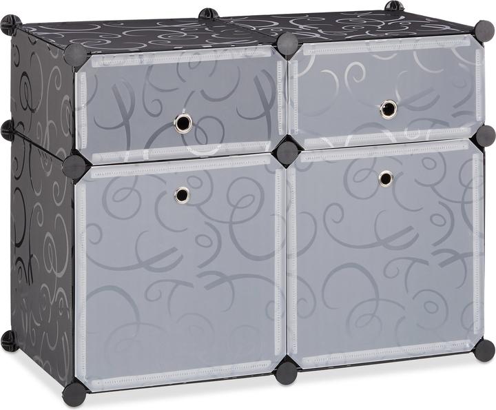 Produktbild Relaxdays Regalsystem (74.5 x 37 x 56 cm)