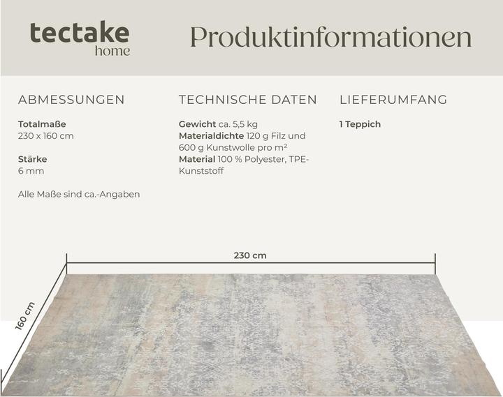 Image du produit tectake Dalia (230 x 160 cm)