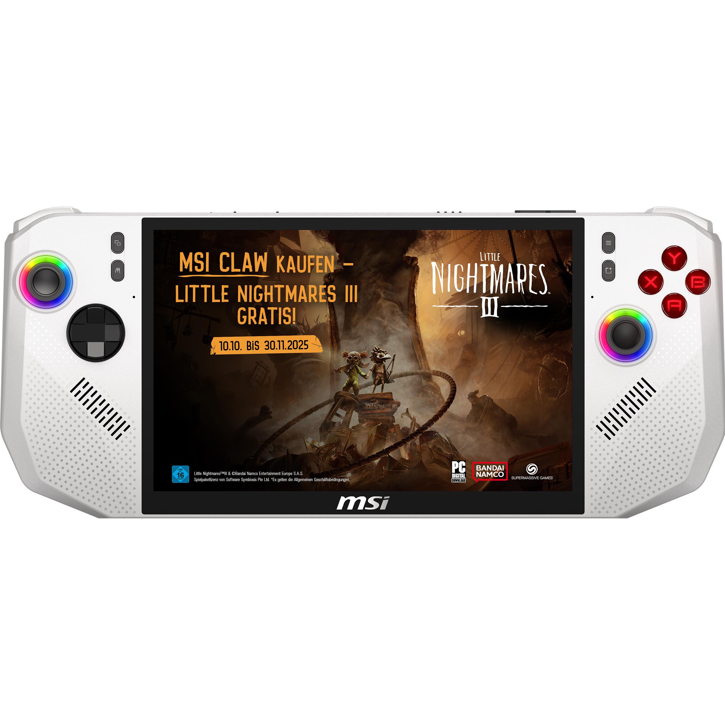 MSI Claw A8, Console, Bianco