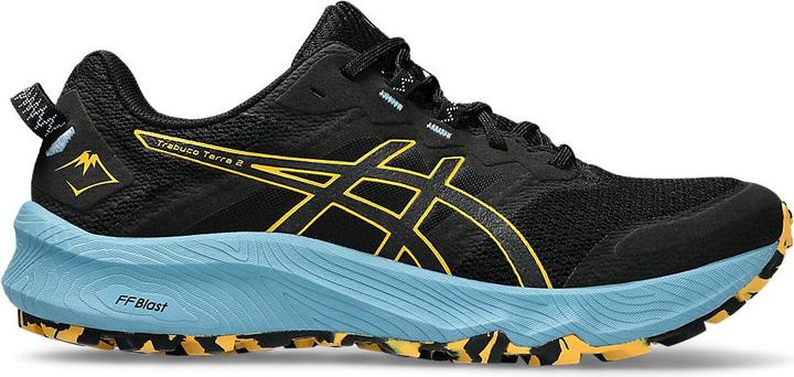Image du produit ASICS Performance Hommes Chaussures de course Trabuco Terra 2 Noir et Bleu 1011B607 001 (44) (44)