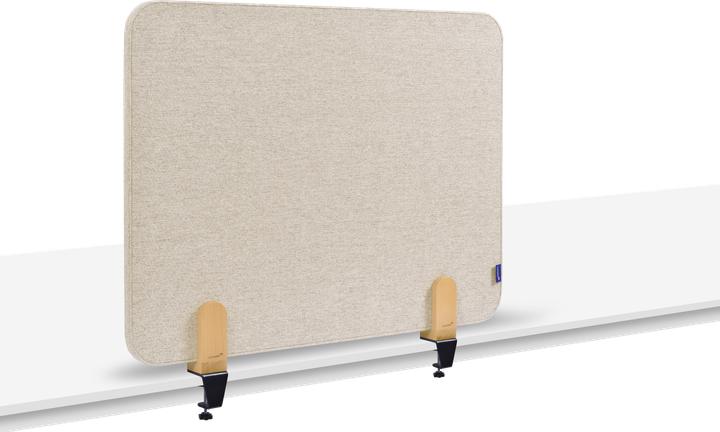 Produktbild Legamaster ELEMENTS Tischtrennwand akustik Klammern (80 x 60 x 21 cm)