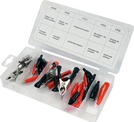 Actual product image Yato Professional crocodile and clamps 28 pcs.