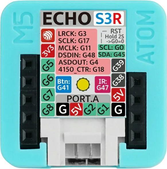 Actual product image M5Stack ATOM EchoS3R Smart Speaker Development Kit