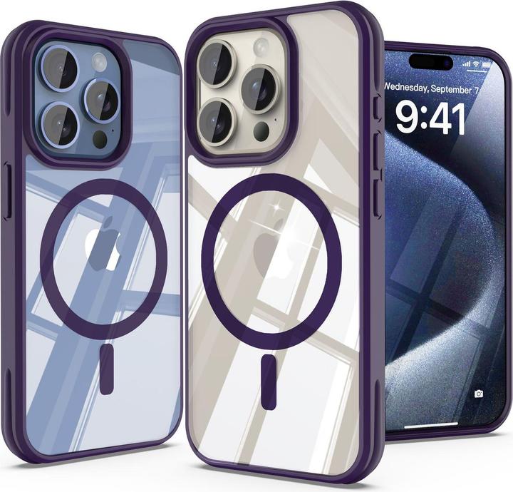 Actual product image Cadorabo Cover for Apple iPhone 15 PRO MAX MagSafe compatible case (Apple iPhone 15 Pro Max)