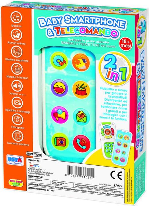 Actual product image Rs Toys Baby Smartphone & Telecomando