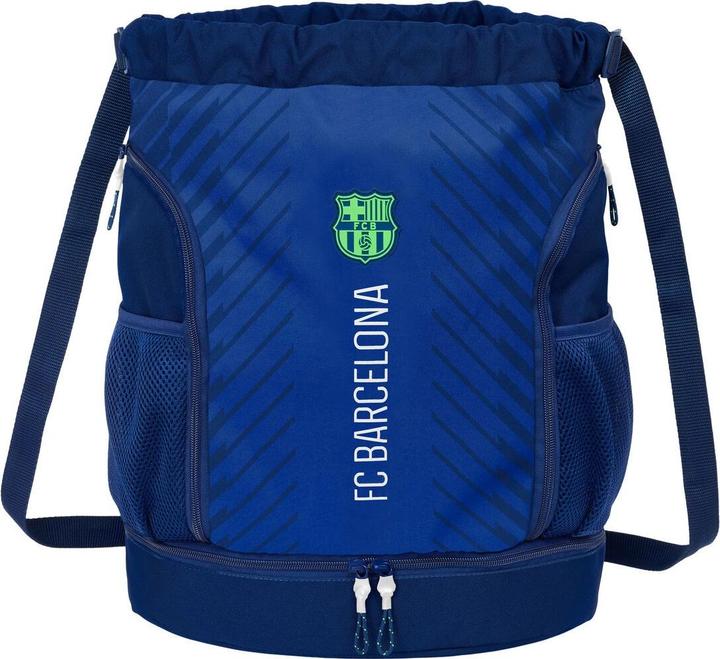 FC Barcelona Rucksacktasche mit Bändern Marineblau 35 x 40 x 1 cm