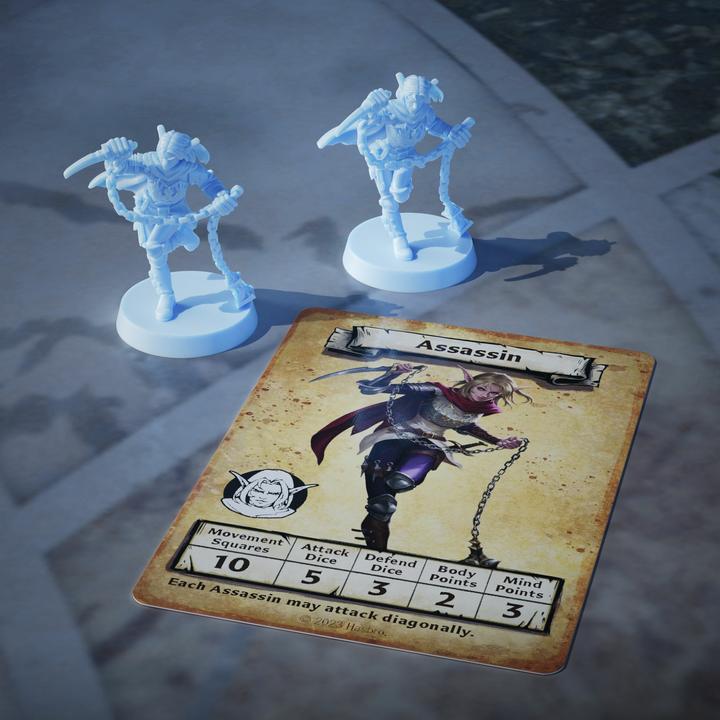Actual product image Avalon Hill HeroQuest Board Game Expansion Rise of the Dread Moon Adventure Pack *English Version*.