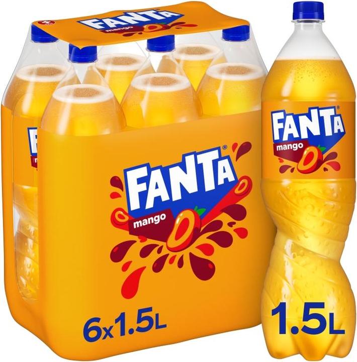 Image du produit Fanta Mango (6 x 150 cl)