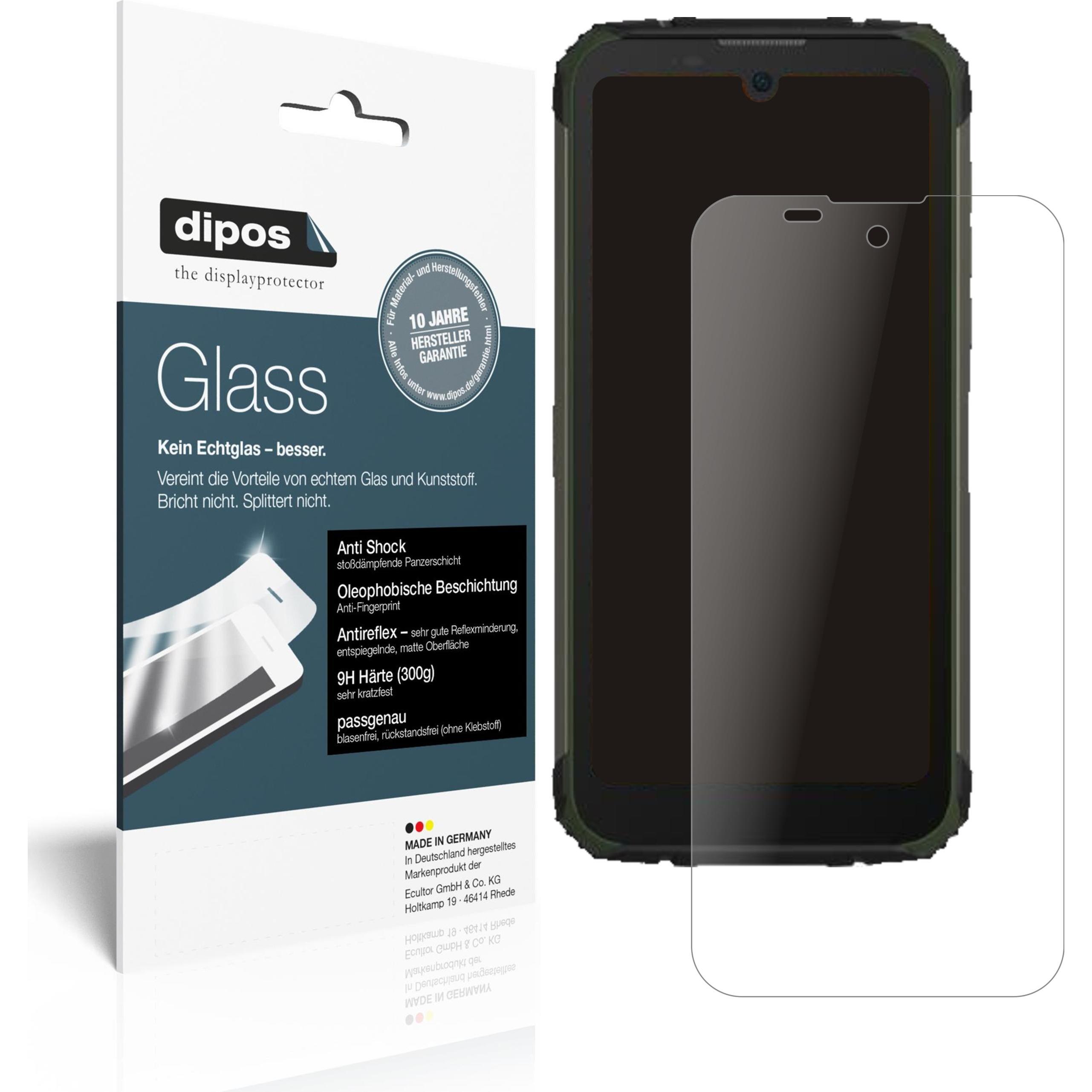 Dipos Displayschutz Anti-Shock (1 Stück, Doogee S59), Smartphone Schutzfolie, Transparent