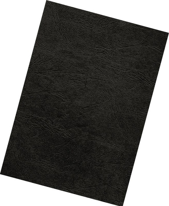 Produktbild Fellowes Delta Deckblatt mit Lederstruktur, schwarz