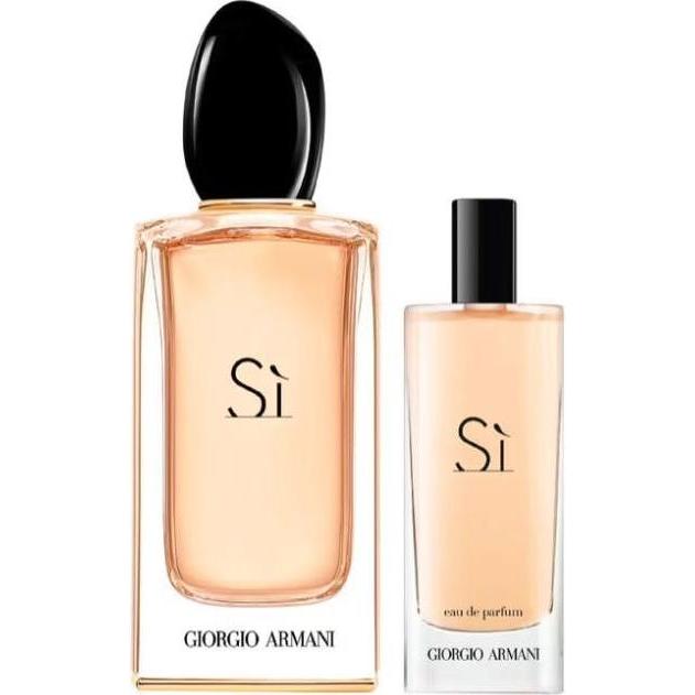 Giorgio Armani Armani - Si SET - Eau de parfum 100 ml + - Eau de parfum 15 ml (Parfum Set) (53983238)