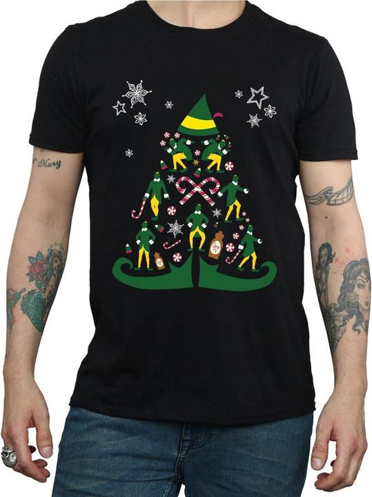 Produktbild Elf Christmas Tree TShirt (S)