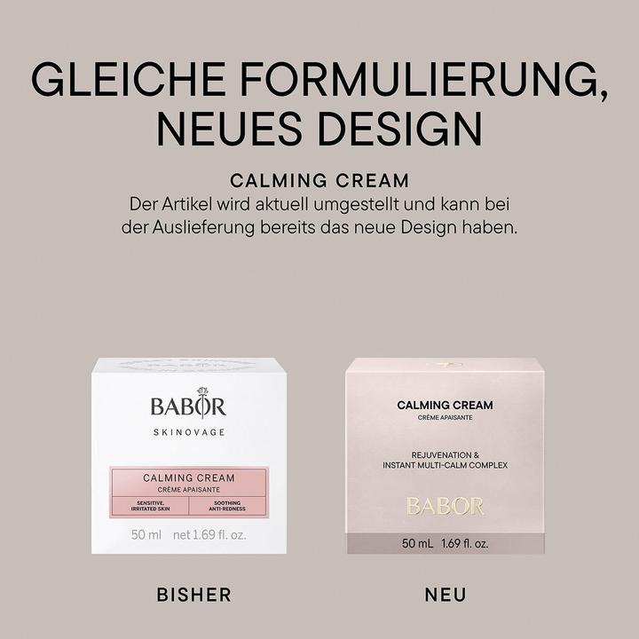 Actual product image Babor SKINOVAGE - Calming Cream Sensitive Skin (50 ml, 24h cream)