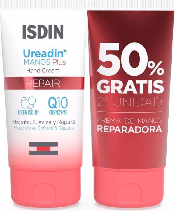 Image du produit Isdin Ureadin Manos Crème Réparatrice pour les Mains 50+50ml - Pack de 2 (50 ml)