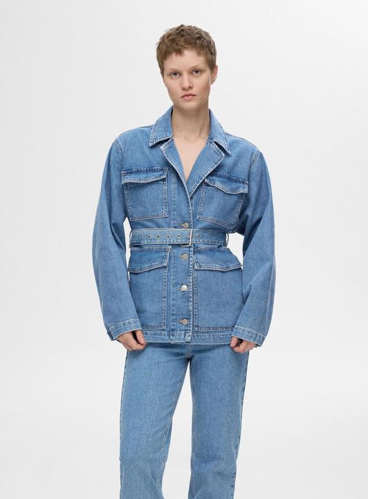 Produktbild Selected Femme Belted Jeansjacke (38)