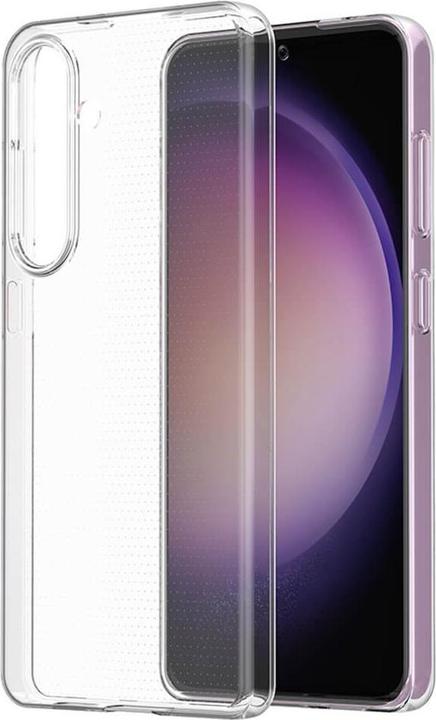 Cover-Discount Custodia in gomma siliconica trasparente (Samsung Galaxy S24)