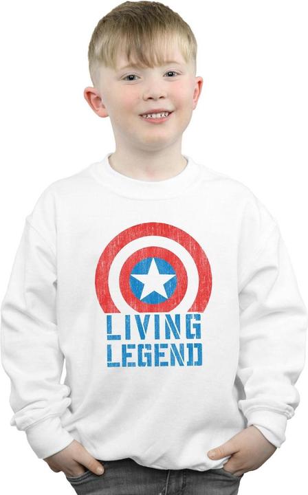 Produktbild Captain America Living Legend Sweatshirt Jungen (104)