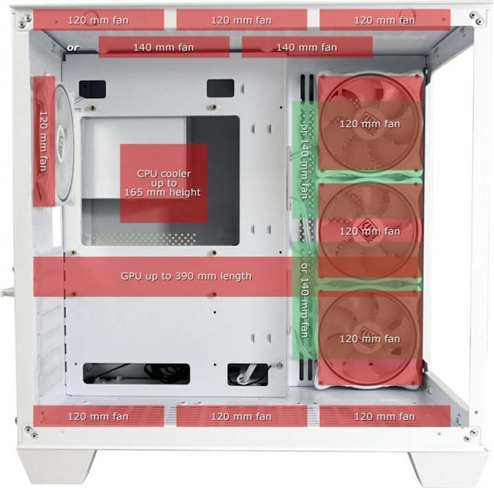 Actual product image LC-Power Stormwatch X (Mini-ITX, E-ATX, ATX, mATX)