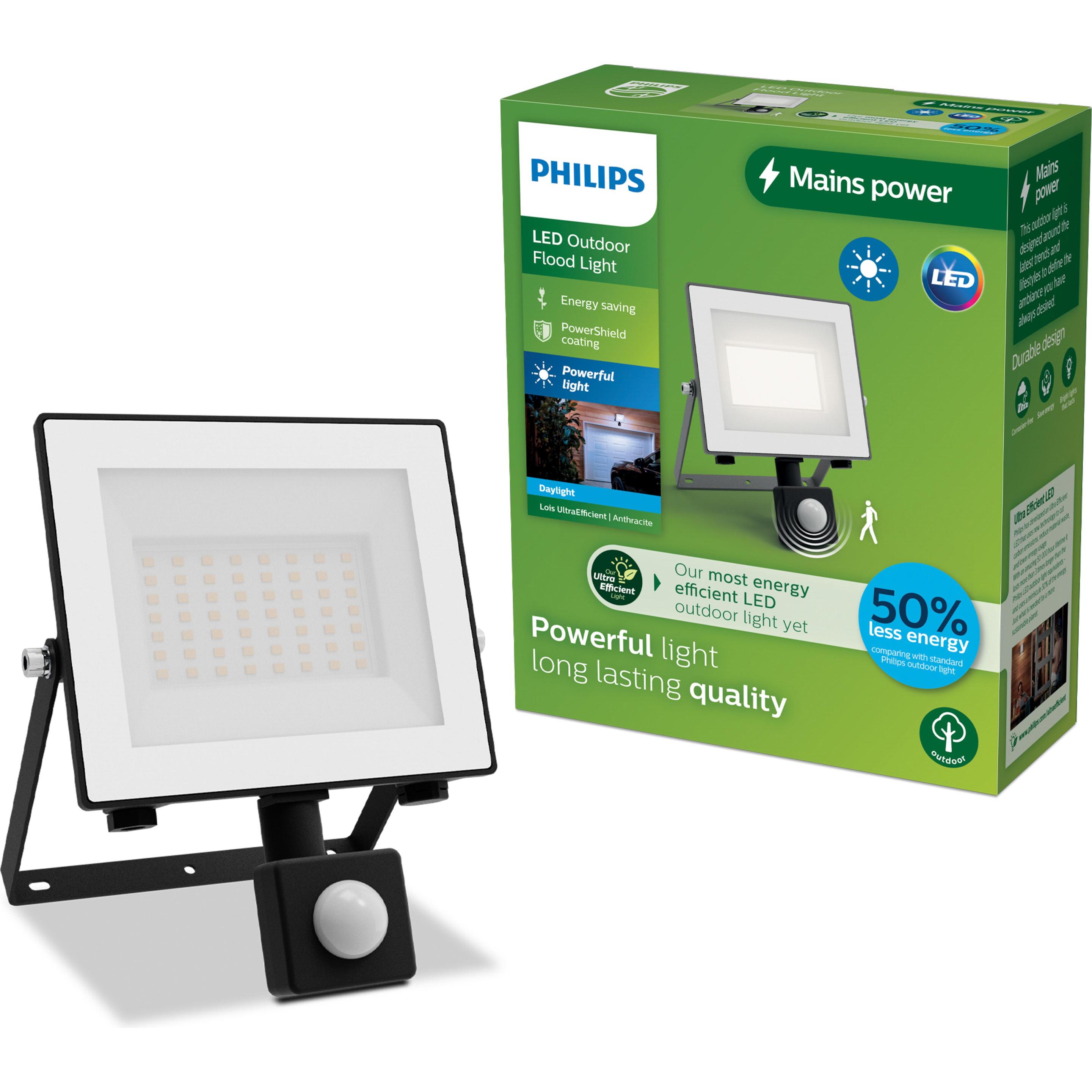 Philips, Fassadenbeleuchtung, Outdoor Ultra-Efficient Flutlicht Lois (2650 lm, IP65)