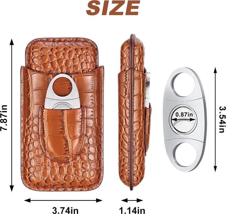 Immagine prodotto cgaplus Zigarrenetui mit Cutter