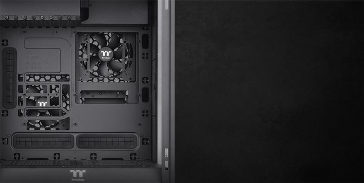 Actual product image Thermaltake Tt The Tower 500 Black CA-1X1-00M1WN-00 (ATX, mATX, Mini-ITX)