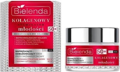 Bielenda Kolagenowy Stymulator Młodości krem przeciwzmarszczkowy 50+ 50ml (50 ml)