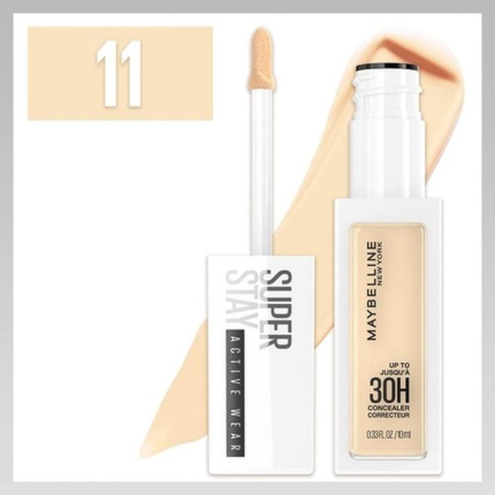 Actual product image Maybelline New York Maybelline NY Superstay Active Wear 30H Concealer (11 Nude)