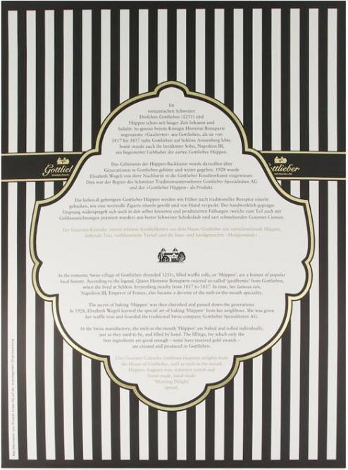 Image du produit Gottlieber Calendrier de l'Avent