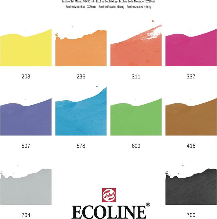 Immagine prodotto Talens Set Ecoline (300 ml)