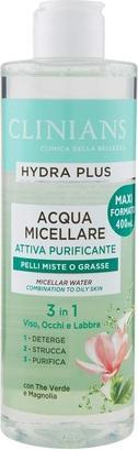 Produktbild Clinians Hydra Plus Active Micellar Water with Green and Magnolia for 3-in-1 Cleansing (Mitesserentferner)