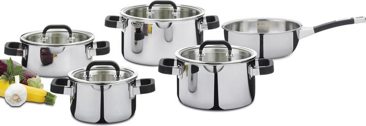 Immagine prodotto Spring Fusion2+ Topf-Set 5-teilig (16 cm, Set di pentole e padelle da cucina, Acciaio inossidabile)