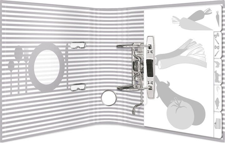 Produktbild Herma Rezeptordner A5 (A5, 70 mm, 1 x)