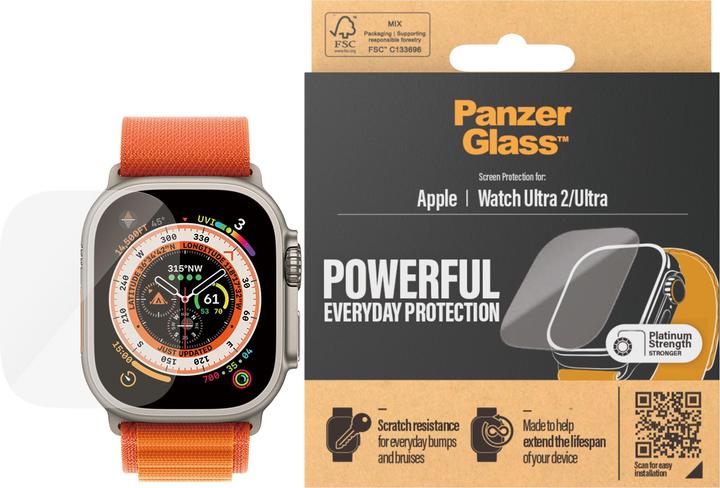PanzerGlass Displayschutz (Apple Watch Ultra)