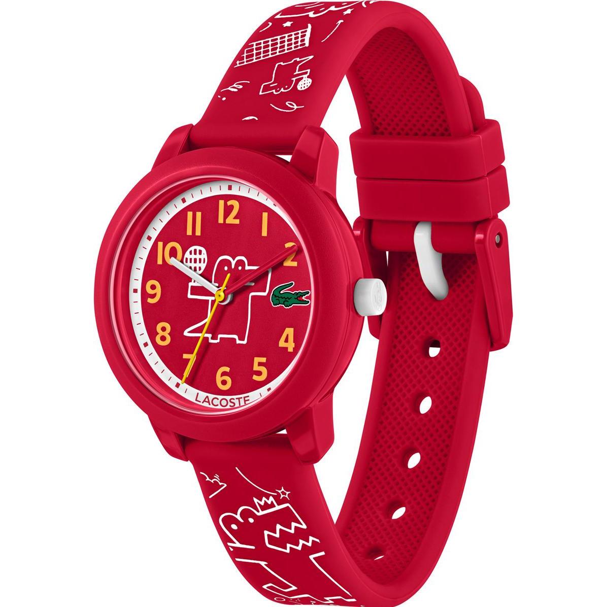 Thumbnail - Lacoste, Armbanduhr, 12.12 Kids, Rot, (33 mm)