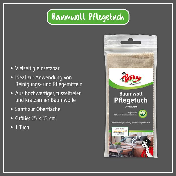 Produktbild Poliboy 2x 500ml Fixneu Politur dunkel mit Baumwolltuch