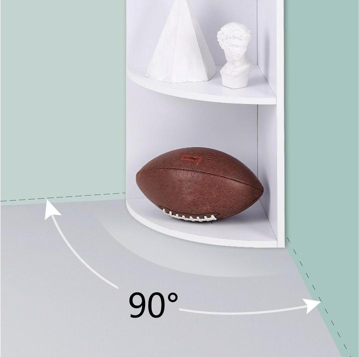 Actual product image Songmics Triangle (30 x 30 x 129.5 cm)
