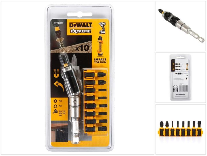 Actual product image DeWalt BitSet (T30, T25, T10)