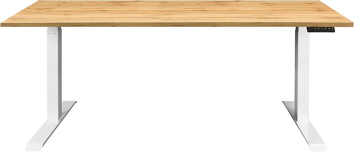 Produktbild Novigami Büro Set | Höhenverstellbarer Schreibtisch Ototo | Eiche | Breite 180 cm | Inkl. Bürostuhl Kalik...