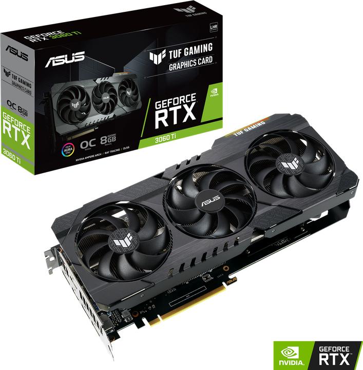 Produktbild ASUS GeForce TUF RTX 3060 Ti O8G-V2 GAMING (8 GB)