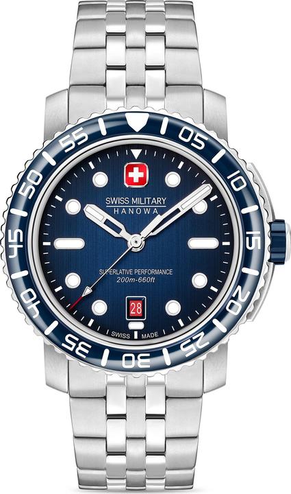 Produktbild Swiss Military Hanowa Herrenuhr (Taucheruhr, 44 mm)