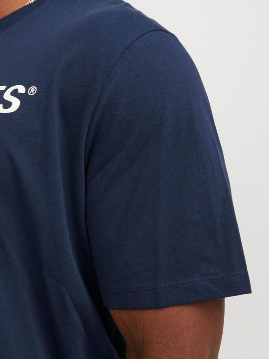 Image du produit Jack & Jones T-shirt plus size en jersey de coton (8XL)