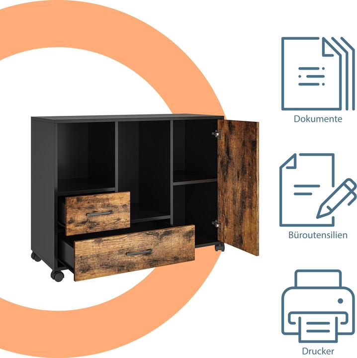 Immagine prodotto Relaxdays contenitore mobile (90 x 35 x 70 cm)