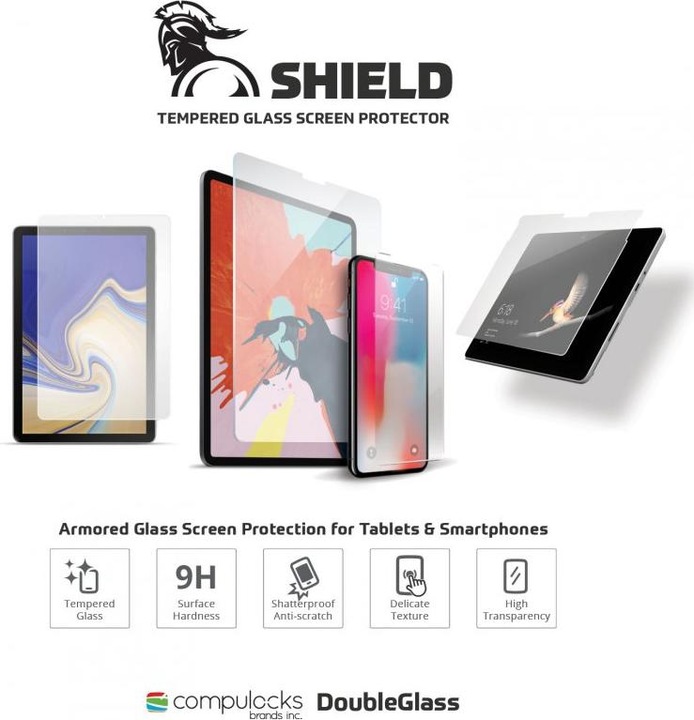 Actual product image Compulocks DblGlass Screen iPad Pro 11.0 (1 Piece, IPad Pro 11, iPad Air)