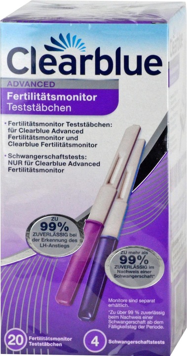 Clearblue Fertilitätsmonitor Advanced Teststäbchen