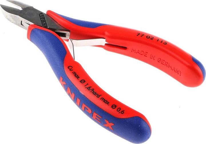 Immagine prodotto Knipex Tronchese laterale per elettronica 77 02 115 SB (115 mm)