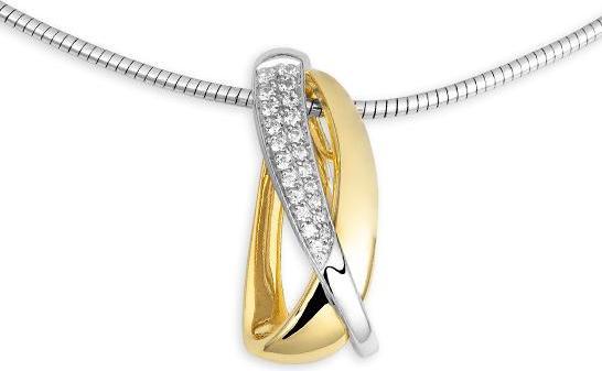 Image du produit Breuning PENDENTIF - BRILLES. 0,184 Ct. H/si (585, - Or)