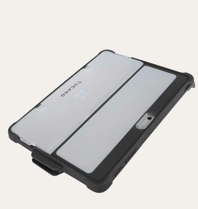 Produktbild Tucano Casco Schutzhülle für Surface Go 3/2/1, schwarz/transparent