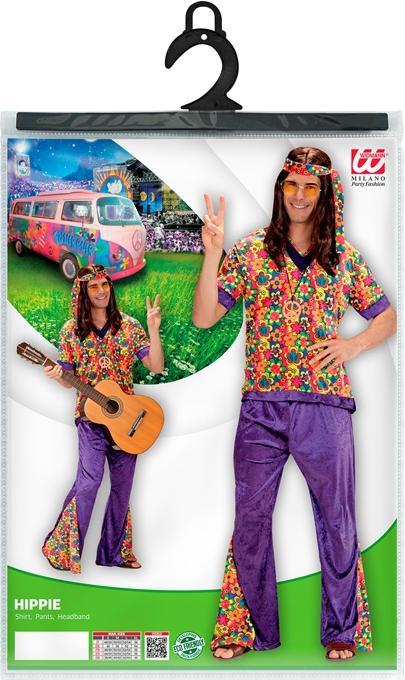 Produktbild Widmann Hippiekostüm Samt (XL)